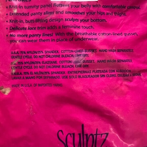 Sculptz by Silkies Multi-Shaper Shortz Slimming Panty Queen Nude USA Size XL NEW - Picture 4 of 5